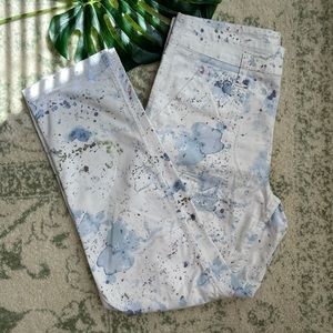 Anthropologie The Wanderer jeans size 30 Paint